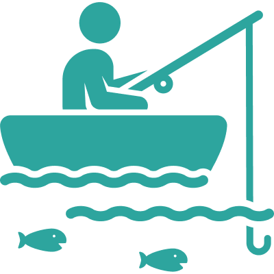 Group of people icon representing participation in events