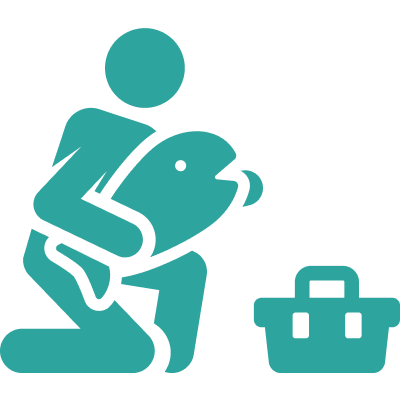 Checkmark icon representing club rules and safety